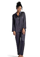 Жіночий домашній костюм Vienetta exclusive розмір L темносірий колір 5364
