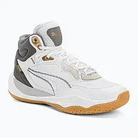 Urbanshop com ua Кросівки для баскетболу чоловічі PUMA Playmaker Pro Mid Trophies ash gray/cast iron/puma gold