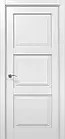 Міжкімнатні двері Папа Карло ML-06 Millenium білий матовий скло сатин