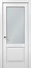 Міжкімнатні двері Папа Карло ML-11 Millenium білий матовий скло сатин