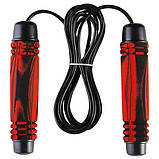 Скакалка з обтяжувачами в ручках та підшипниками Cima CM-J613/583, фото 3