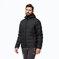 Urbanshop com ua Чоловіча куртка Jack Wolfskin Ather Down Hoody з капюшоном чорна РОЗМІРИ ЗАПИТУЙТЕ