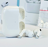 Бездротові навушники XO ET30 Bluetooth із зарядним кейсом і мікрофоном вакуумні блютуз-навушники білі, фото 4