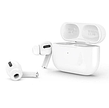 Бездротові вакуумні навушники XO Q3 Bluetooth блютуз із зарядним кейсом і мікрофоном білі, фото 3