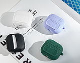 Бездротові навушники вкладки XO X26 Bluetooth блютуз із зарядним кейсом і мікрофоном зелені, фото 7
