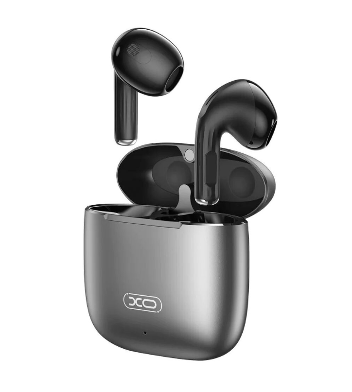 Бездротові навушники вкладки XO X28 Bluetooth сенсорні блютуз із зарядним кейсом і мікрофоном чорні