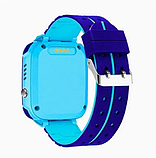 Дитячий розумний смарт-годинник для хлопчика XO H100 Kids Smart Watch із сімомкартою камерою й GPS сині, фото 6