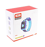 Дитячий розумний смарт-годинник для хлопчика XO H100 Kids Smart Watch із сімомкартою камерою й GPS сині, фото 9