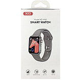 Розумний смарт-годинник XO M50 45 mm Smart Watch наручний смарт-годинник із функцією приймання дзвінків і мікрофоном сірі, фото 7