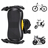 Вело мототримач телефона XO C113 на кермо для мотоцикла та велосипеда велосипедний холдер велотримач, фото 2