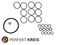 Набор резиновых уплотнений для нижнего набора DAF XF, CF Perfekt Kreis