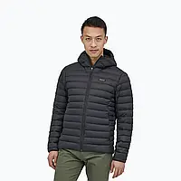 Urbanshop com ua Пуховик чоловічий Patagonia Down Sweater Hoody black РОЗМІРИ ЗАПИТУЙТЕ