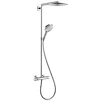 Душевая система Hansgrohe Raindance Select 300 Air 1jet Showerpipe 27114000 NB, код: 8406332