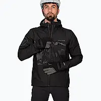 Urbanshop com ua Чоловіча велосипедна куртка Endura Singletrack II водонепроникна матова чорна РОЗМІРИ