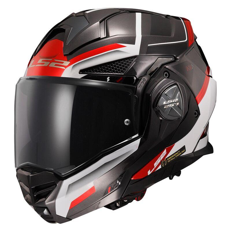 Мотошолом LS2 FF901 Advant X Spectrum White Black Red