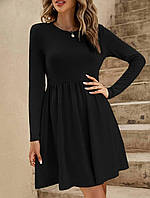 Женское стильное платье итальянский трикотаж 42-44,46-48,50-52 беж,черный,меланж
