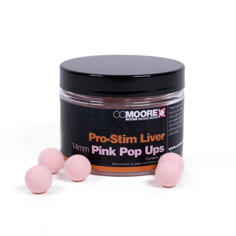 Поп-ап CC Moore Pro-Stim Liver Pink Pop Ups 14mm, фото 1