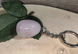 Брелок  с розовым кварцем от студии LadyStyle.Biz