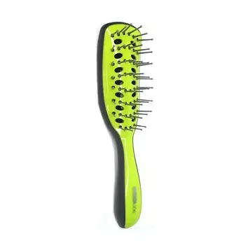 Щітка для волосся PROline 6-ти рядна (880731-Green)