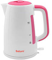 Електричний чайник Saturn ST-EK8435U White/Pink / ST-EK8435U White/Green