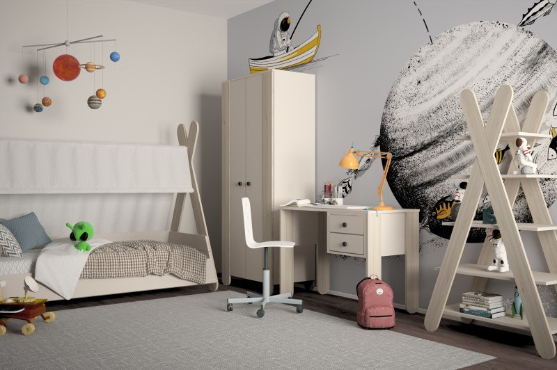 Модульні дитячі кімнати дитячі меблі комплект меблів в дитячу сучасна дитяча кімната Інді