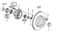 Болт колеса RVI Midlum/ Midliner 5010136699