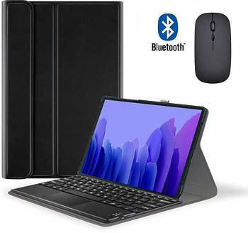 Чохол-клавіатура Smart Cover + Мишка для Lenovo Tab M8 (3rd Gen) 8" Ukr+Ru+En Black