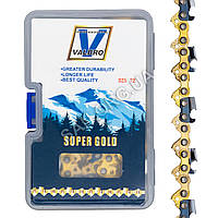 Цепь 72 звена шаг 325 1,5 мм Супер зуб VALBRO для бензопилы 45 см (золотая)