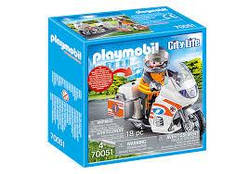 Ігровий набір арт. 70051, Playmobil, Мотоцикл МНС, у коробці