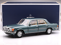 Коллекционная модель автомобиля Mercedes-Benz 450 SEL 6.9 (W116) 1979, petrol blue Norev 1:18