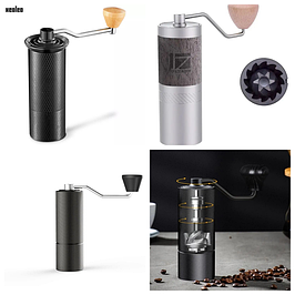 Ручні кавомолки з металевими жорнами