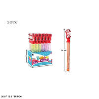 Мильні бульбашки P6-0126 (6уп по24 шт) пожежна машина, 26*16,5*15 см
