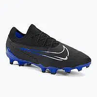 Urbanshop com ua Футбольні бутси Nike Phantom GX Pro FG black/chrome/hyper royal РОЗМІРИ ЗАПИТУЙТЕ