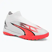 Urbanshop com ua Футбольні бутси чоловічі PUMA Ultra Match+ Ll Tt puma white/puma black/fire orchid РОЗМІРИ