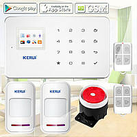 Комплект беспроводной GSM сигнализации Kerui G18 prof KC, код: 1650213