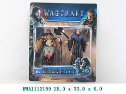 Герої WARCRAFT 830305 (HWA1112199), (72 шт.), 2 фігурки, аксес., на планш. 28*33*6 см