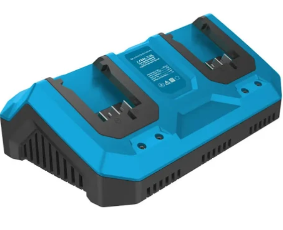 Подвійний зарядний пристрій для акумуляторної ланцюгової пили KRAISSMANN 4000 AKS 18, фото 1