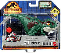 Фигурка Динозавр на пульте Велоцираптор Зелений Jurassic World Velociraptor Click Tracker Mattel GYN41