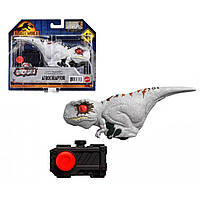 Фигурка Динозавр на пульте Атроцираптор Jurassic World Atrociraptor Click Tracker Mattel HBD54