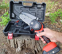 Аккумуляторная Пила цепная для обрезки деревьев Кусторез Веткорез Аккумуляторные электропилы для дома, VDP