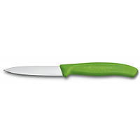 Кухонный нож Victorinox SwissClassic для нарезки 80 мм Зеленый (6.7606.L114) IN, код: 376764