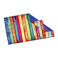 Полотенце Lifeventure Soft Fibre Printed Striped Planks Giant (1012-63580) PZ, код: 7626606