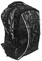 Рюкзак молодежный Paso Global Vibes Черный с серым (BR-971-5) IN, код: 8302092