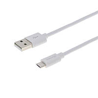 Кабель Grand-X USB-microUSB, Cu, 2.5м White (PM025W) box PR, код: 6703960