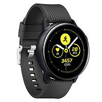 Ремешок BeWatch шириной 20 мм для Samsung Galaxy Active 2 | Galaxy watch 3 41 мм Черный (1012 VK, код: 2463982