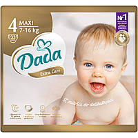 Подгузники детские DADA Extra Care GOLD (4) maxi 7-16 кг 33 шт (5903933668543)