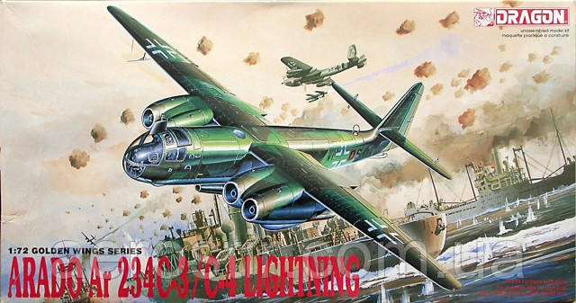 Arado Ar.234C-3/C4 'Lightning' 1/72 DRAGON 5004