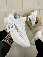 Чоловічі кросівки Adidas Yeesy Boost 350 V2 (all white) 44 (28 см)