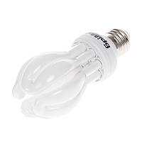 Лампа энергосберегающая Brille Стекло 15W Белый YL590 PZ, код: 7264416