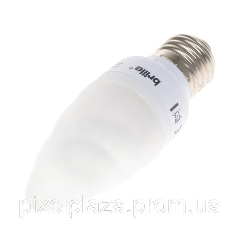 Лампа энергосберегающая свеча Brille Стекло 9W Белый 126983 PZ, код: 7264461 - фото 1 - id-p2169703282